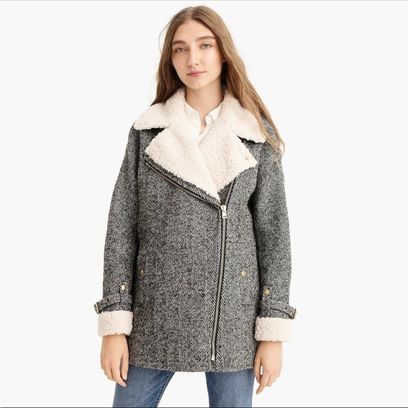 J. Crew oversized herringbone wool jacket - Picture 9 of 9